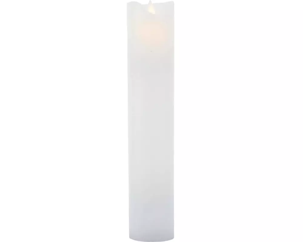 Sirius LED-Kerze Sara Exclusive, Ø 7.5 x 30 cm, Weiss