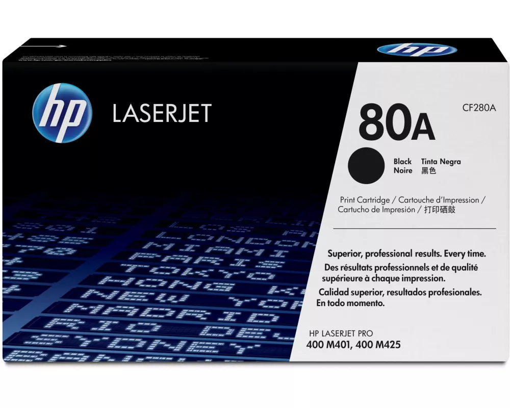HP Toner Nr. 80A (CF280A) Black