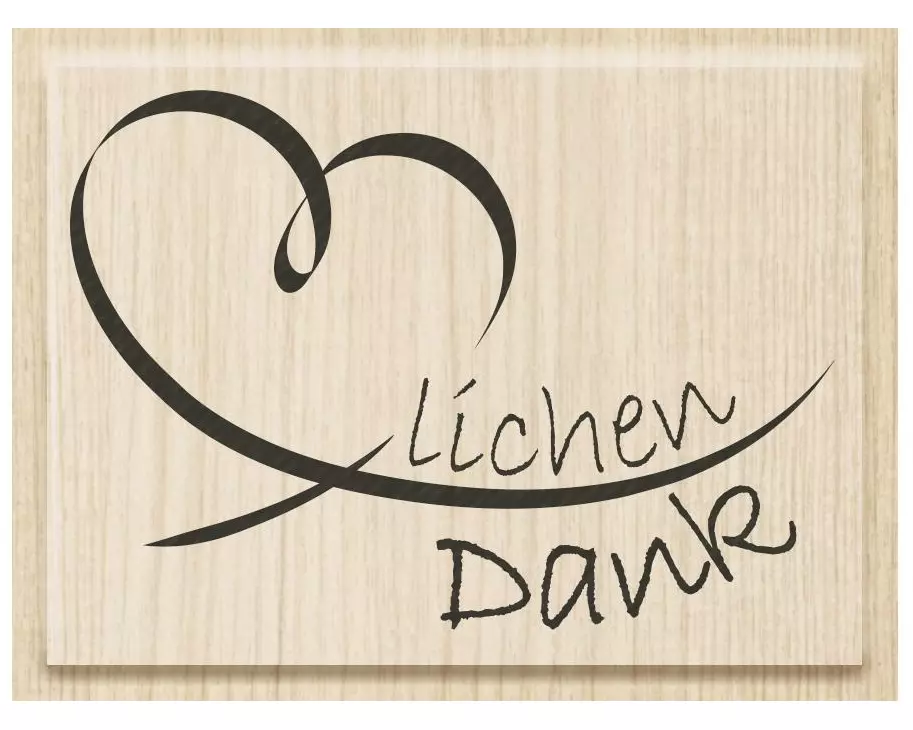 Heyda Stempel Herzlichen Dank 1 Stück