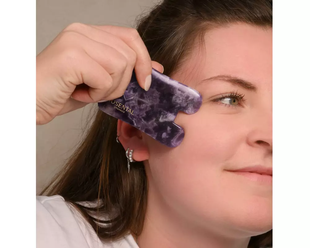 Rosental Organics Amethyst Gua Sha Violett