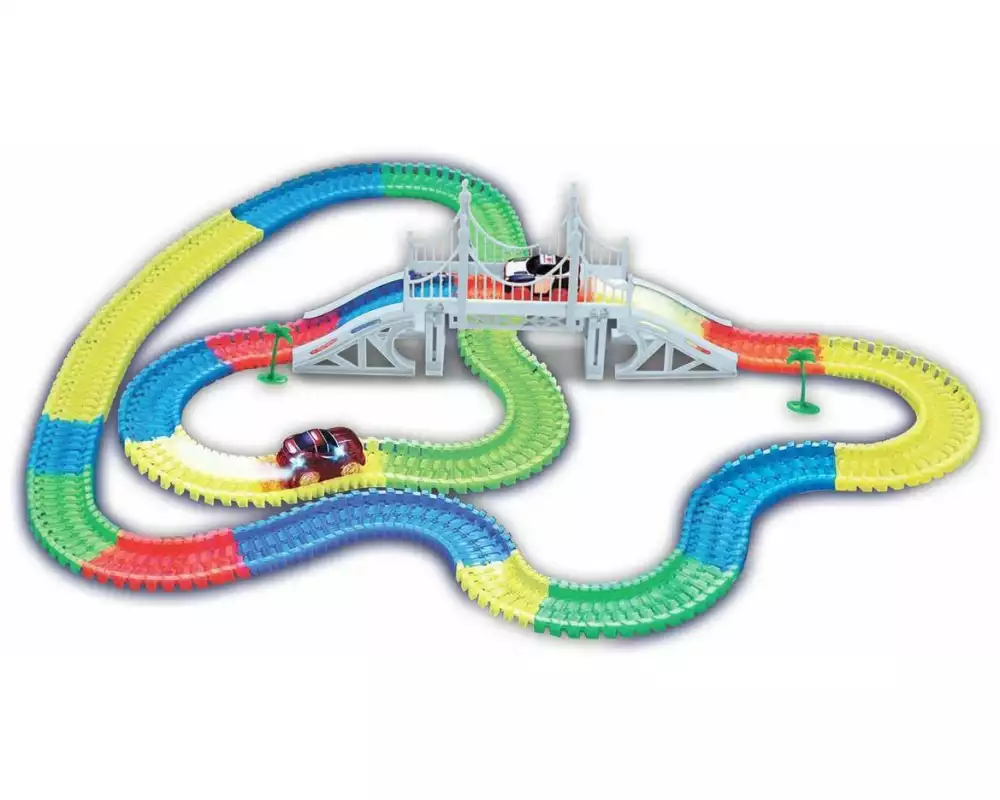 Amewi Magic Traxx Bahn Mega Set mit Brücke
