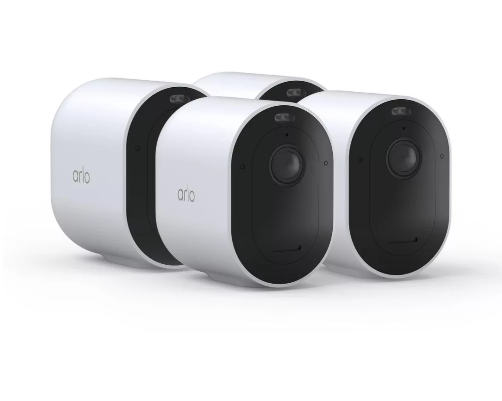 Arlo Netzwerkkamera Pro 5 V2 4 Stück, Weiss