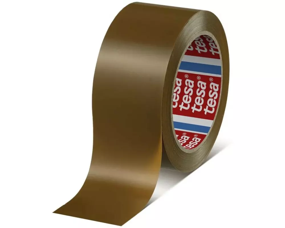 tesa tesapack Premium-Packband 50 mm x 66 m, Braun