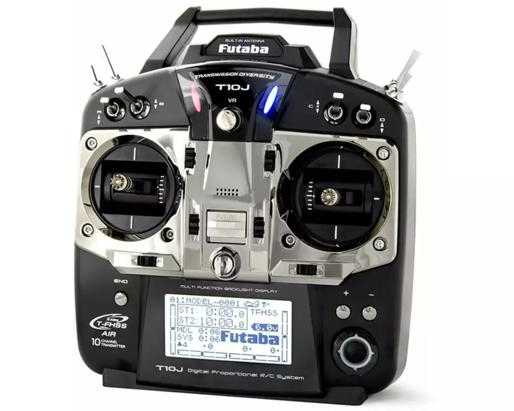 Futaba Fernsteuerung T10J Mode 2 mit R3008SB