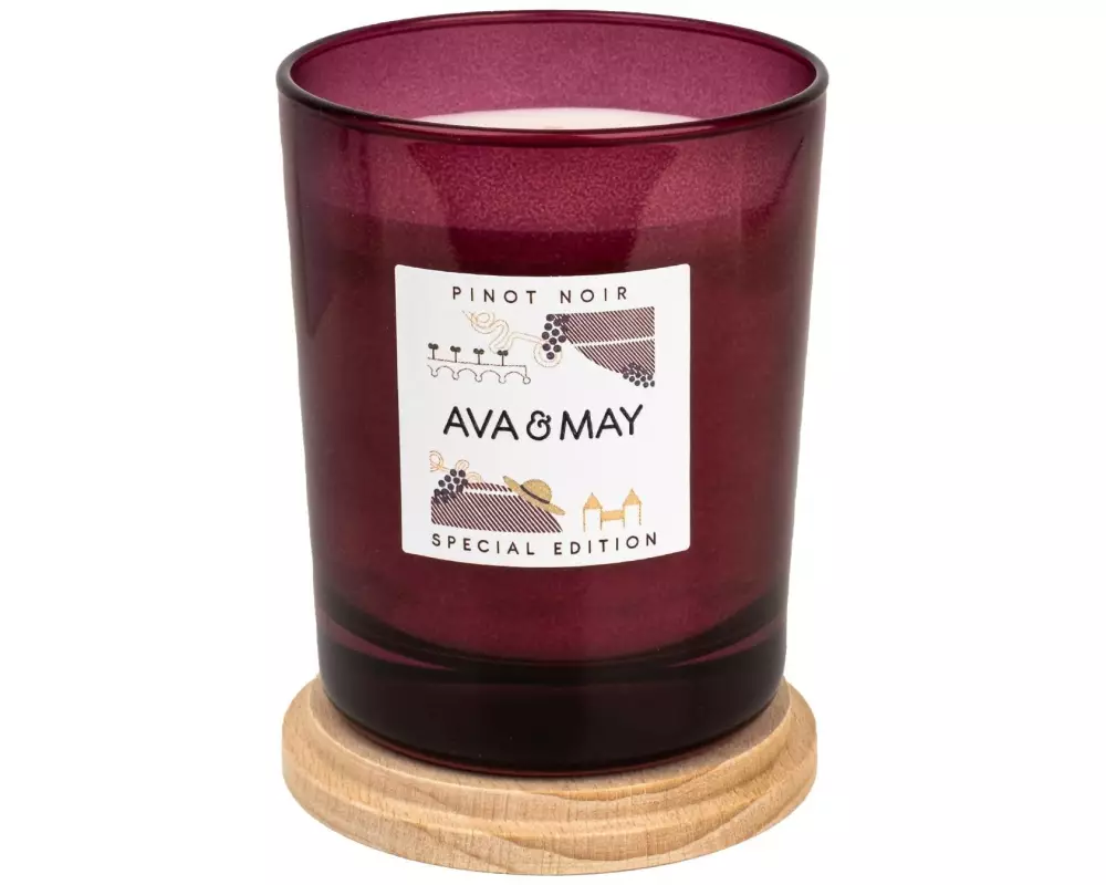 AVA & MAY Duftkerze Pinot Noir 180 g