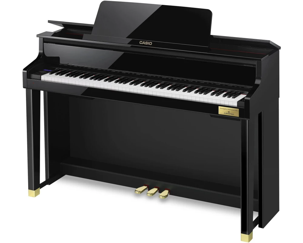 Casio E-Piano CELVIANO Grand Hybrid GP-510BP Schwarz, poliert