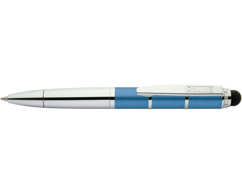 ONLINE Drehkugelschreiber M 33656/3D Piccolo Metallic Blue