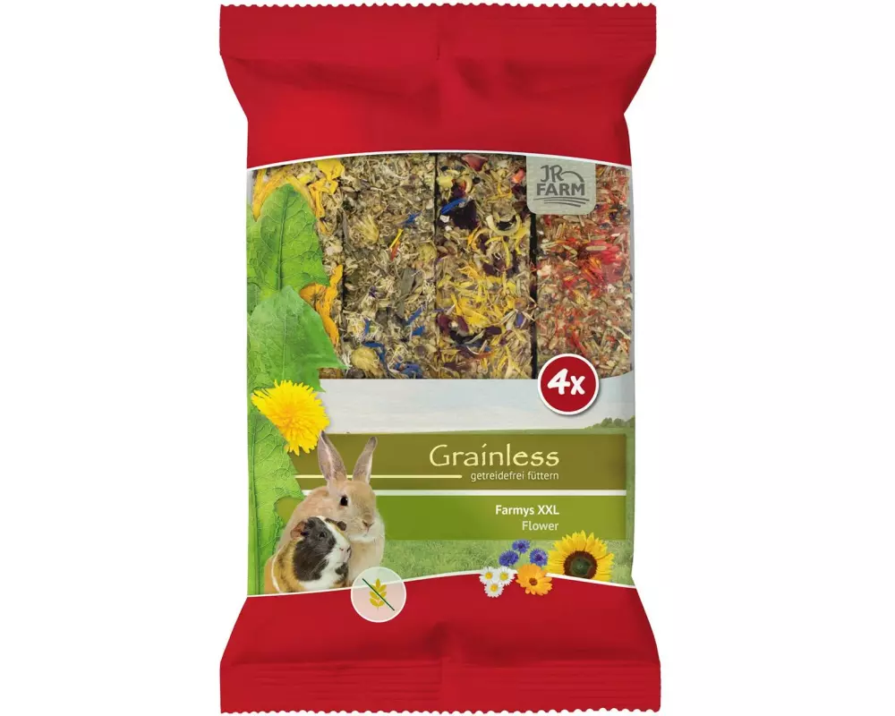 JR Farm Grainless Snack Farmys, 4er-Pack XXL