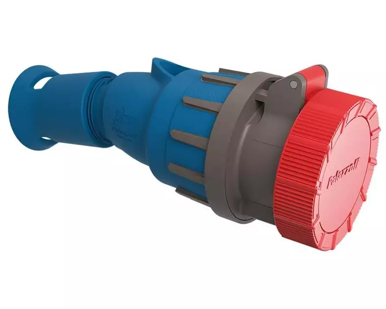 STEFFEN Palazzoli CEE Rotor Kupplung 3LPE 16/4 400 V 6h vernickelt