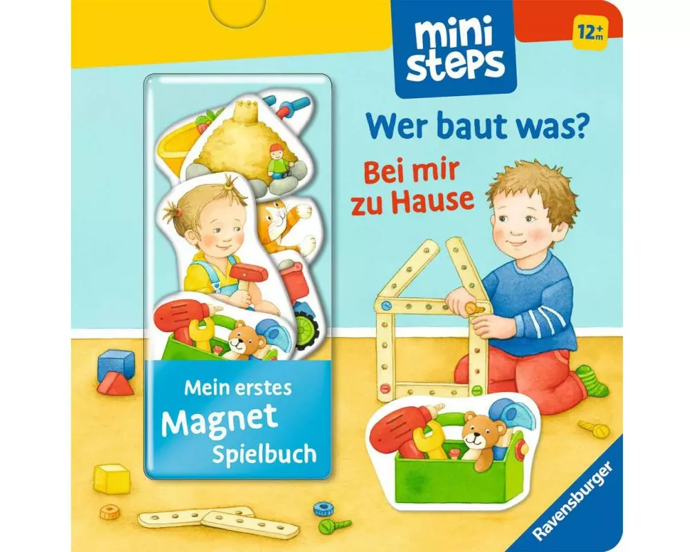 Ravensburger Bilderbuch ministeps: Wer baut was?