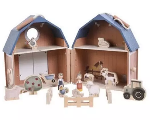 Little Dutch Puppenhaus Little Farm FSC