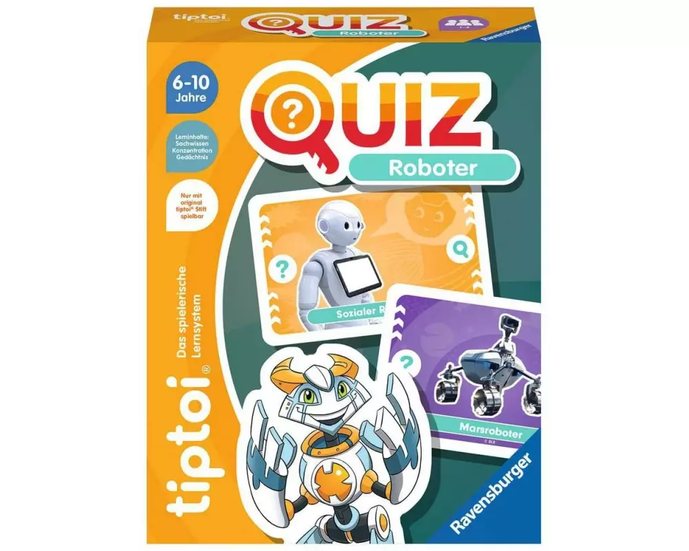 tiptoi Spiel Quiz Roboter