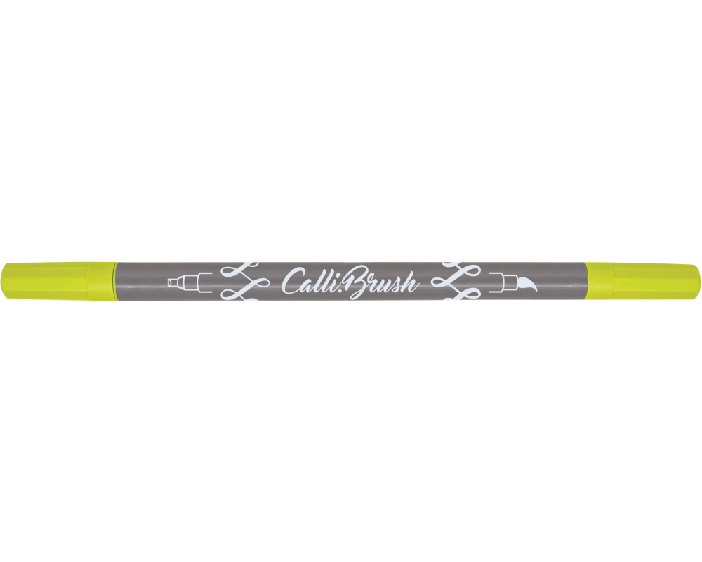 ONLINE Callibrush Pen Double Tip 2mm 19070/6 Lime