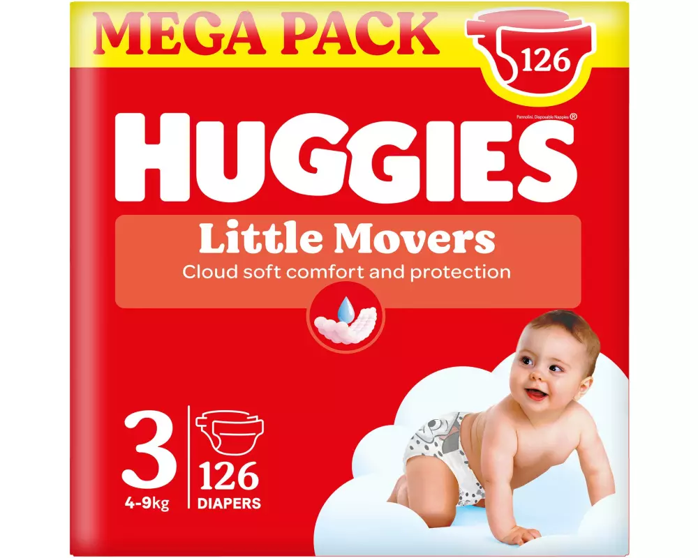 Huggies Windeln Little Movers Grösse 3