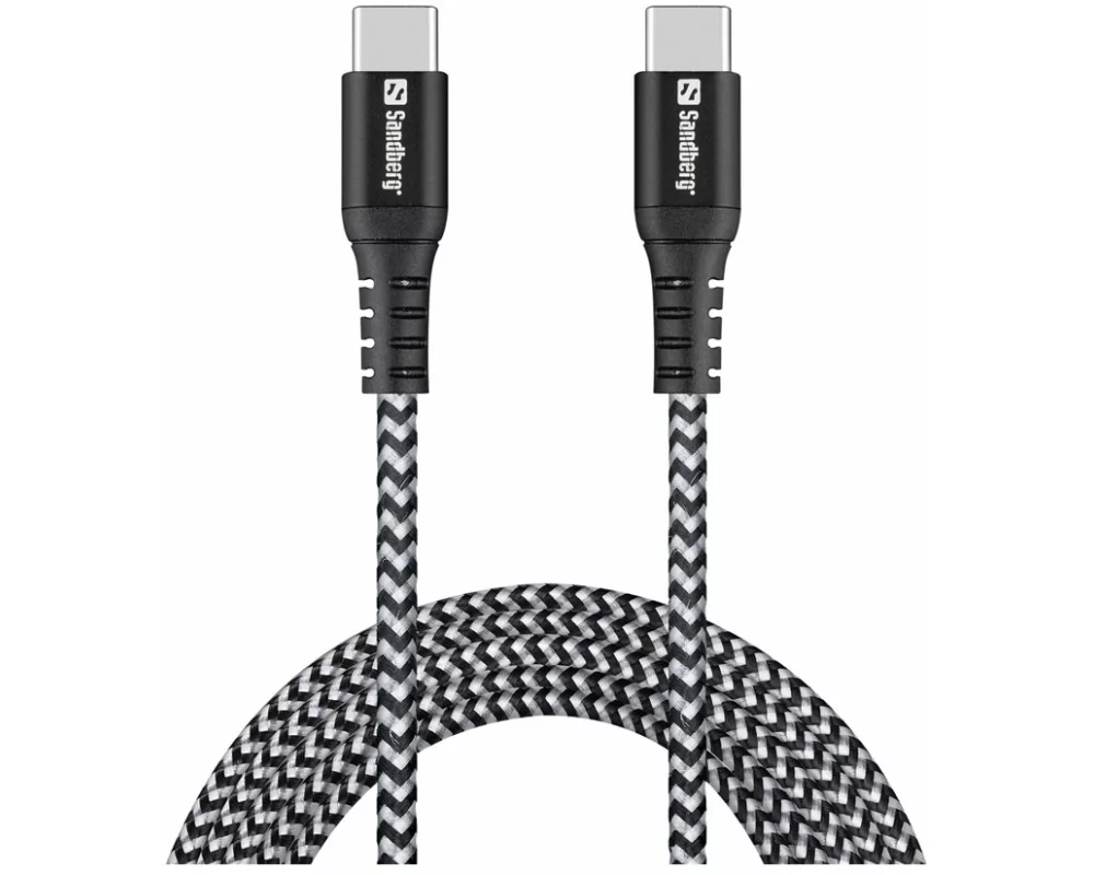 SANDBERG Survivor USB-C Cable, 2M, 100W
