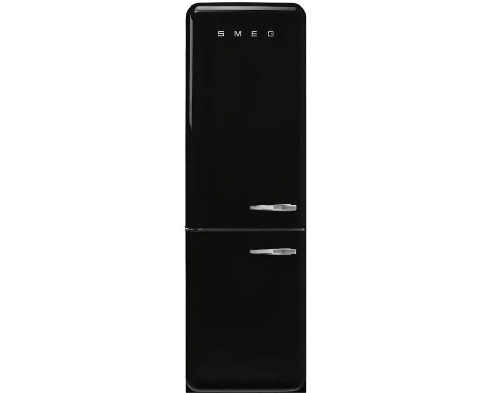 SMEG Kühl-Gefrierkombination FAB32LBL5 Schwarz, Links