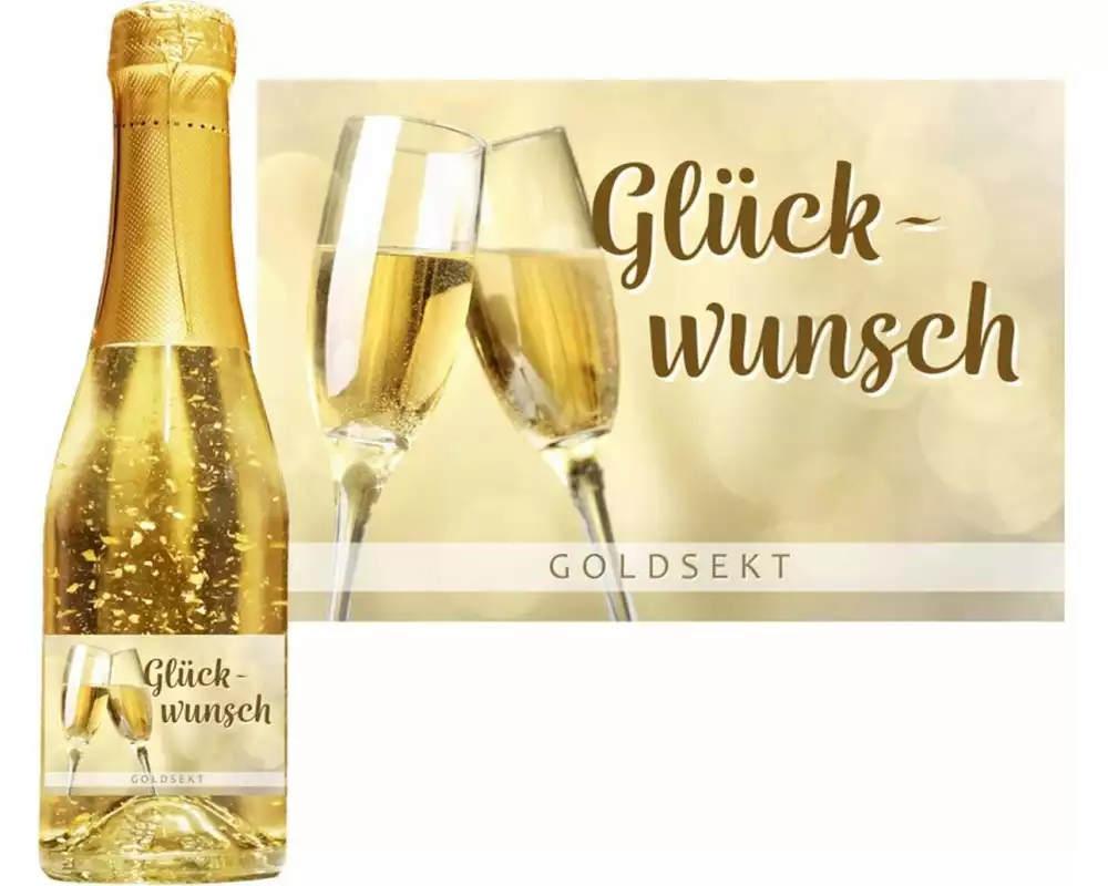 Trendcompany Geschenkidee Glückwunsch 2 dl