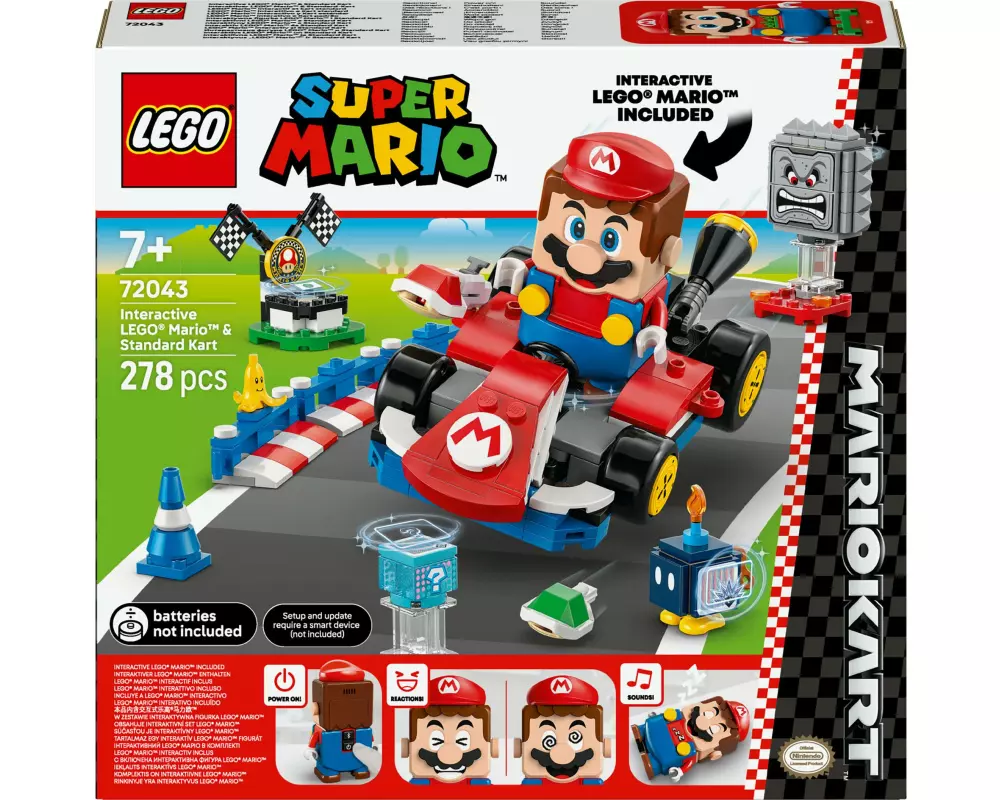 LEGO® Super Mario Interaktiver LEGO und Standard-Kart 72043