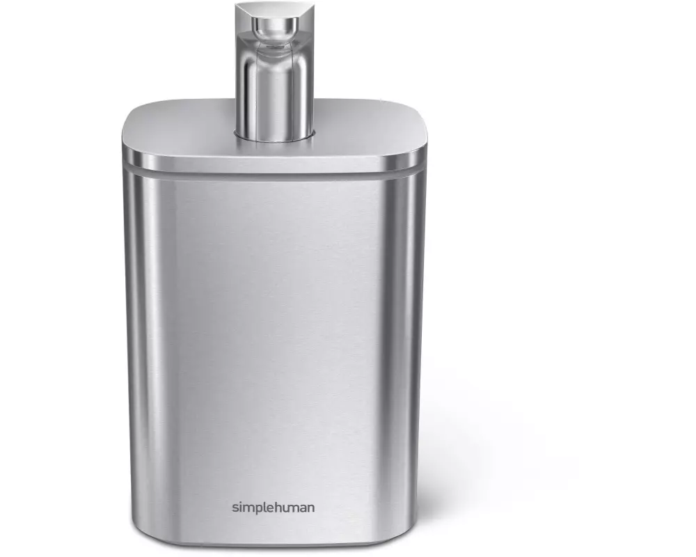 Simplehuman Seifenspender 473 ml, Silber