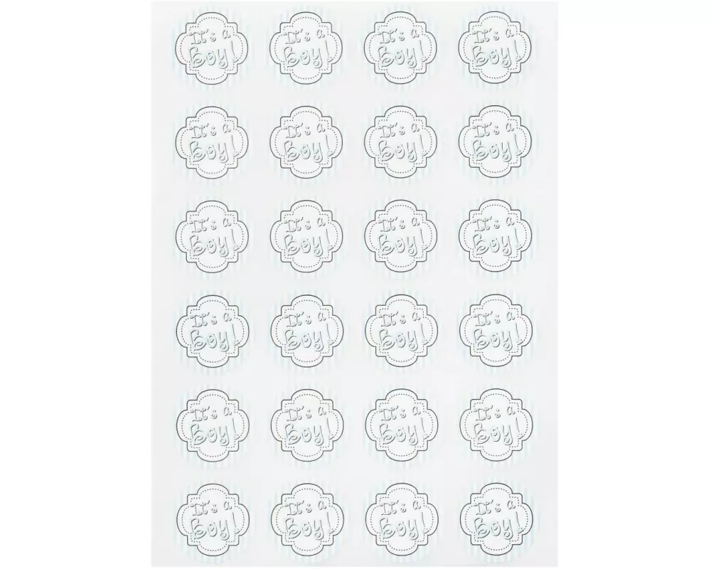 HobbyFun Motivsticker It's a Boy 1 Blatt