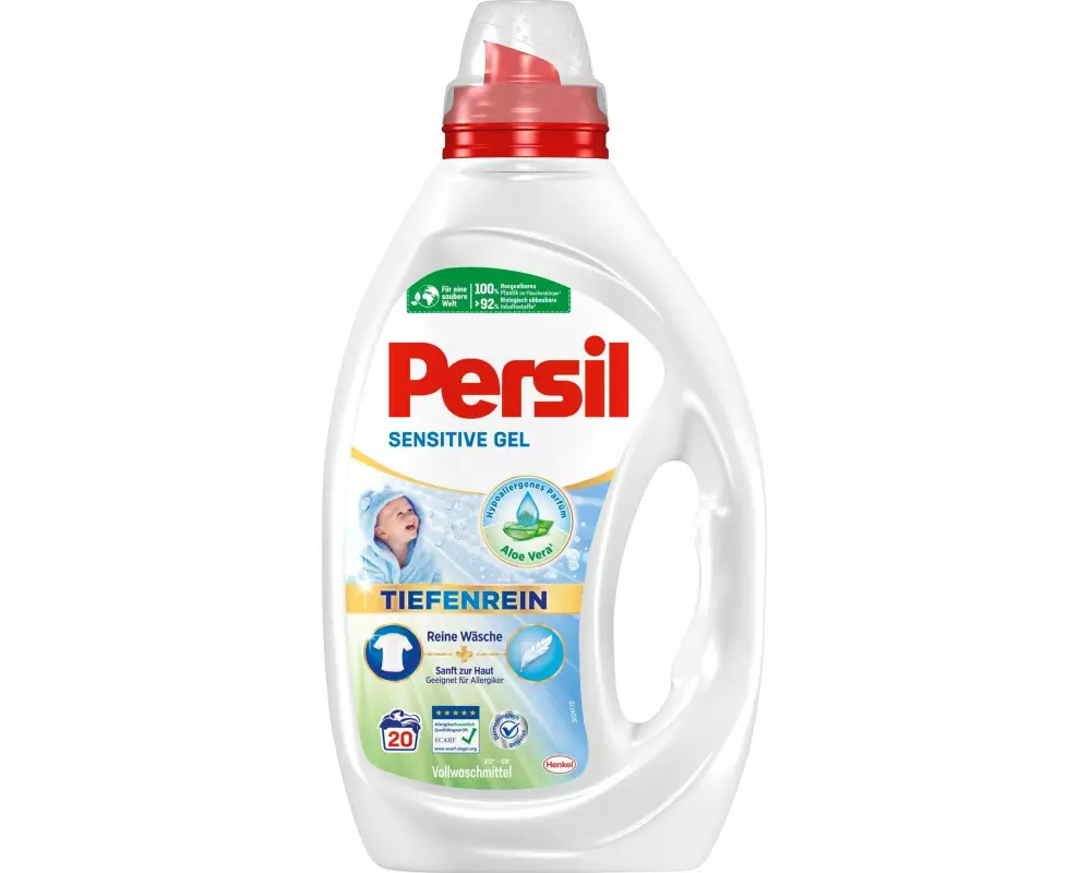 Persil Flüssigwaschmittel Gel Sensitive 20 WG, 0.9 l
