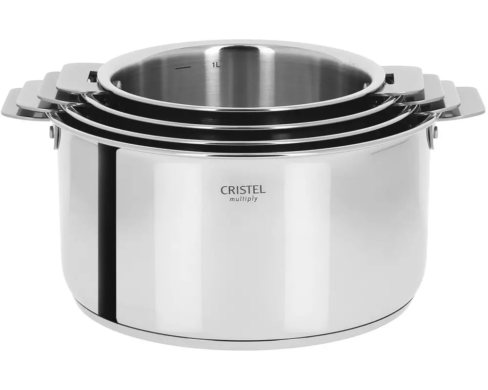 Cristel Kochtopf-Set Casteline 4-teilig