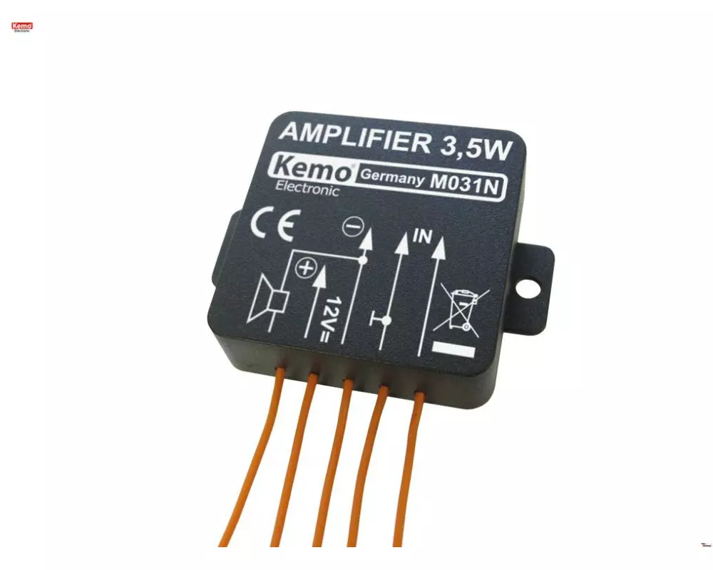 Kemo Verstärker 3.5 W, universal