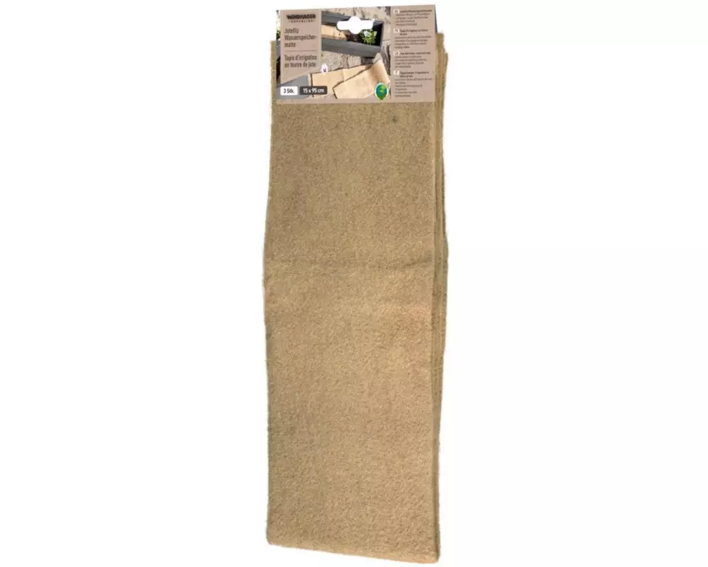 Windhager Jutefilz Wasserspeichermatte 3 Stück