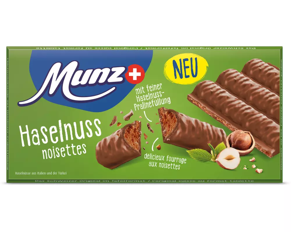 Munz Tafel Haselnuss 100 g