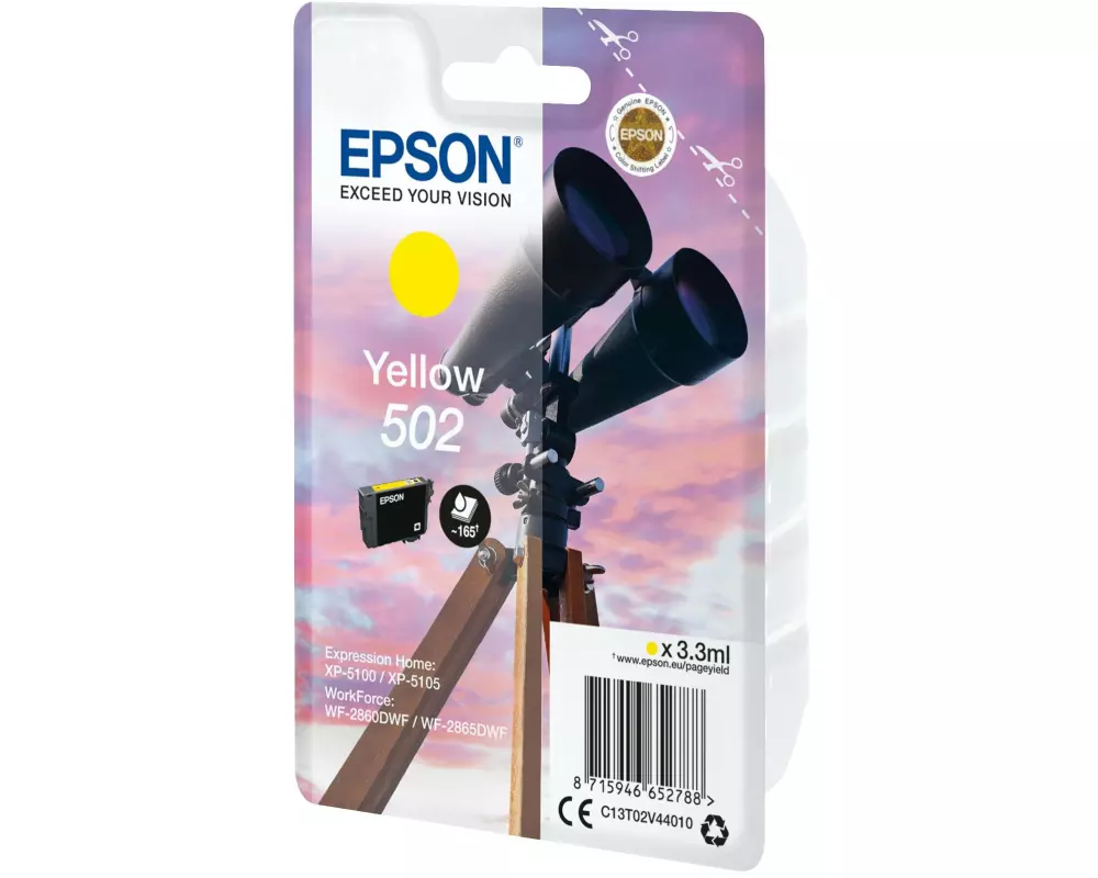 Epson Tinte C13T02V44010 Yellow