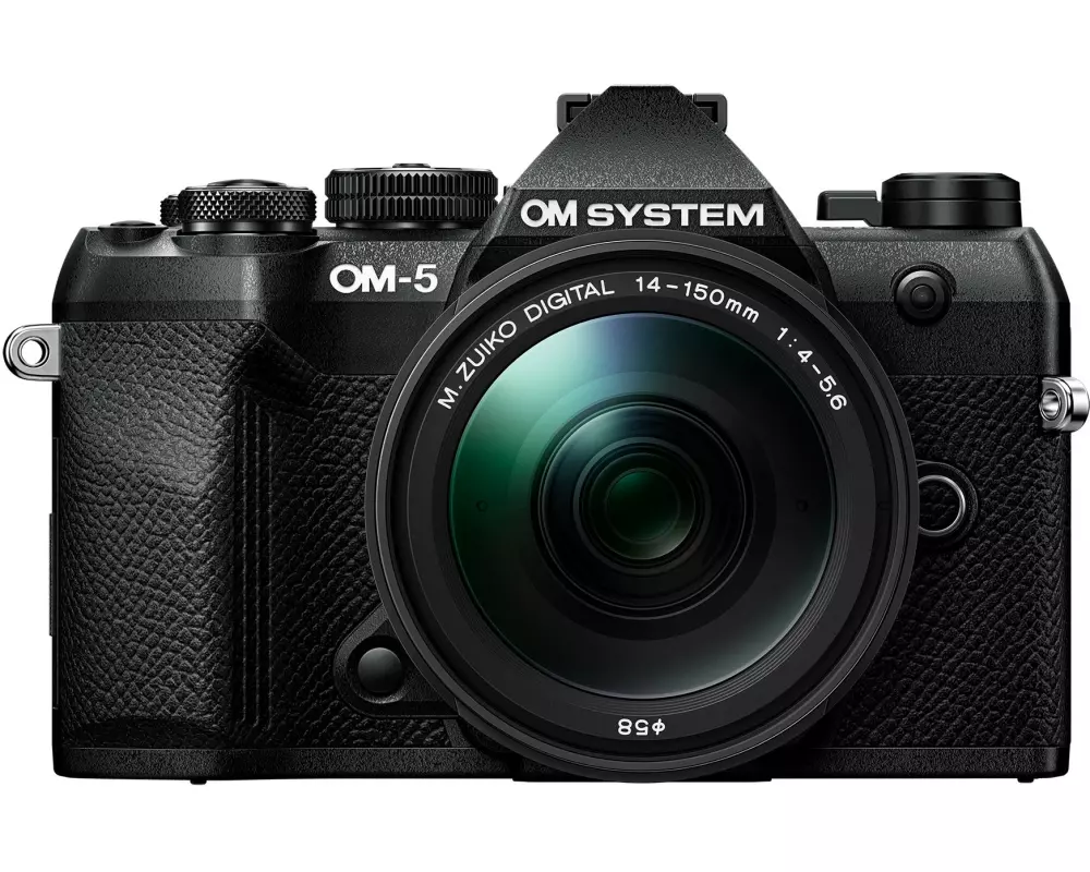 OM-System Fotokamera OM-5 II M.Zuiko Digital 14-150mm Kit Schwarz