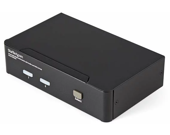 StarTech.com SV231HDMIUA Tastatur/Video/Maus (KVM) Switch Schwarz