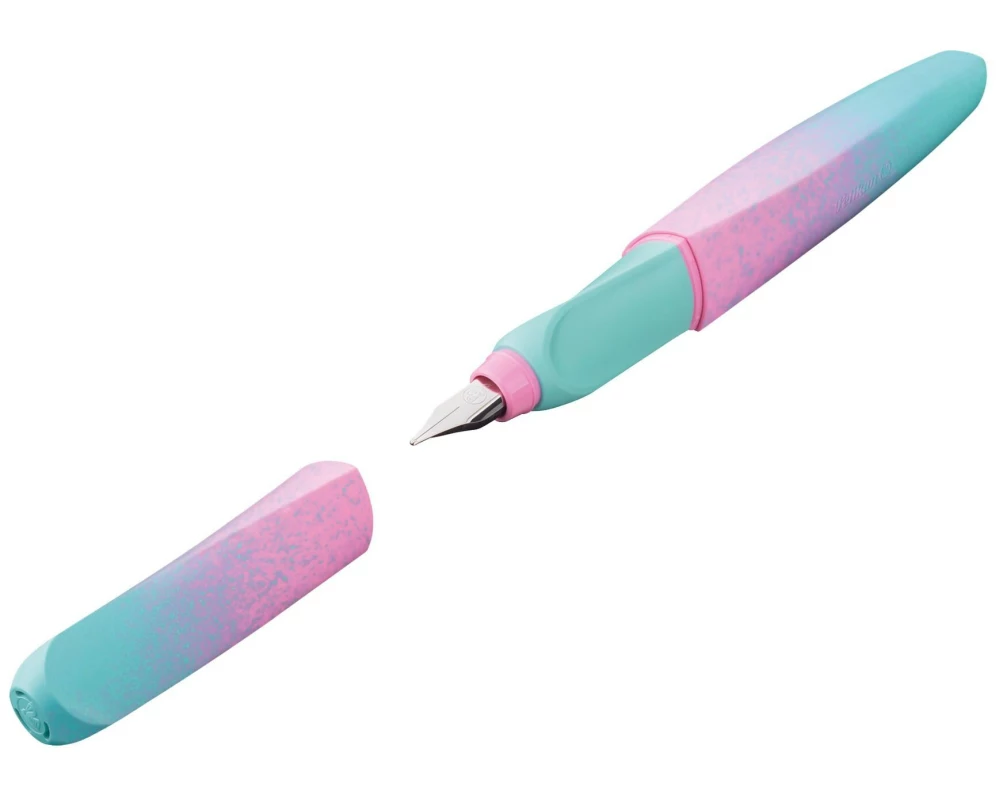 Pelikan Füllfederhalter Twist M Minze/Rosa