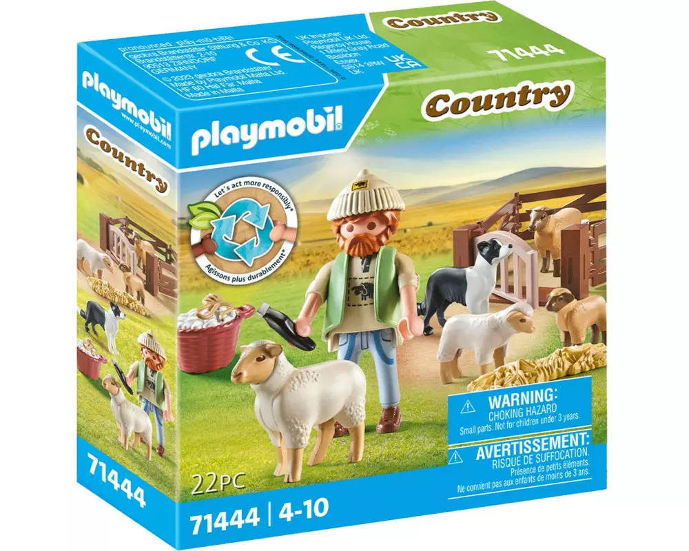 Playmobil Country Junger Schäfer mit Schafen 71444