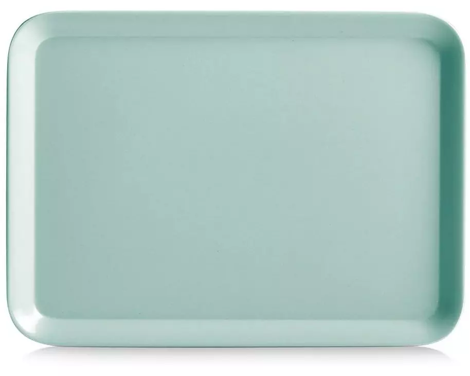 Zeller Present Serviertablett Melamin Blau