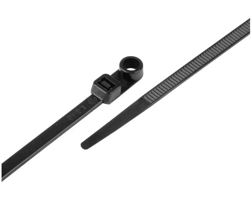 STEFFEN Kabelbinder mit Schraubenloch 100 Stk. 300 mm x 4.8 mm