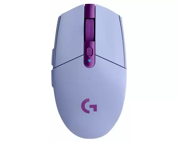 LOGITECH G305 LIGHTSPEED Wireless Gaming Mouse - LILAC - EWR2