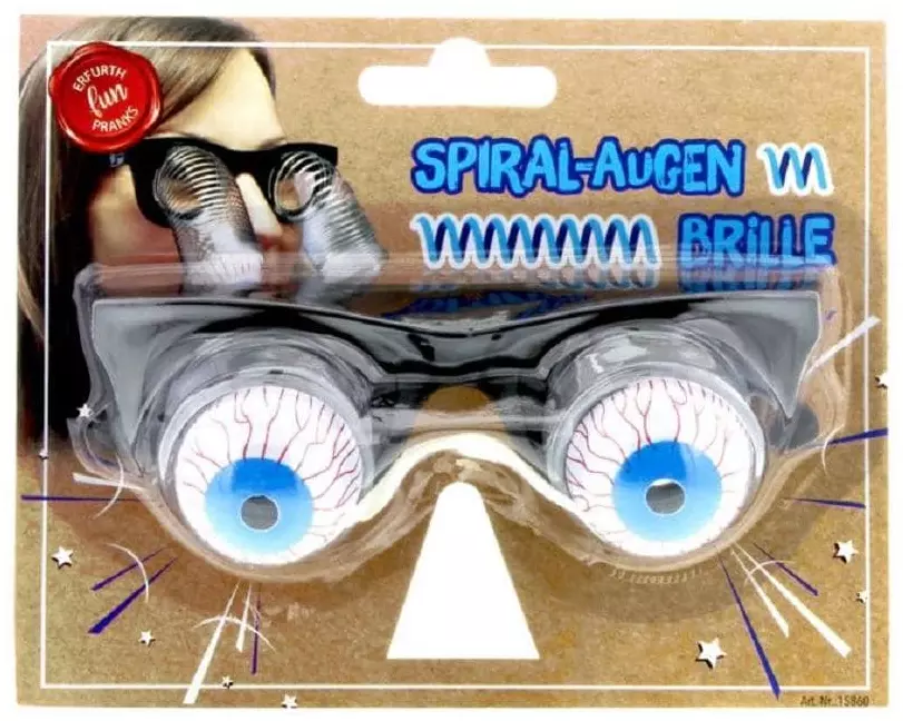 Amscan Partybrille mit Glubschaugen 1 Stück