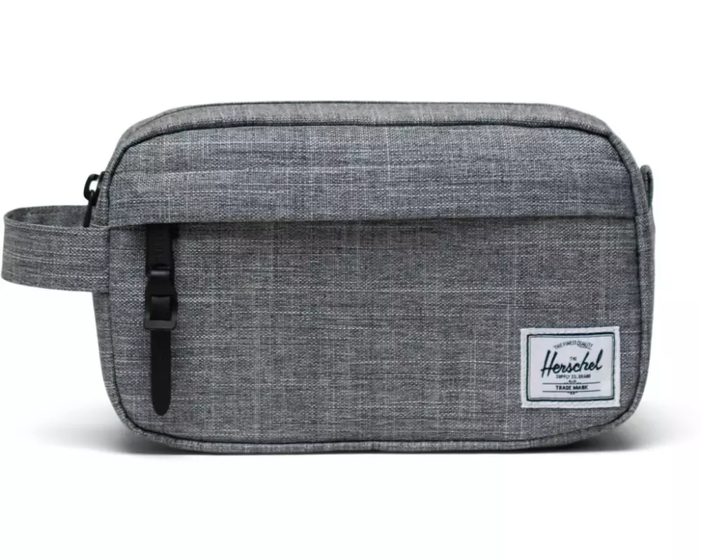Herschel Necessaire Chapter Small Travel Kit - Raven Crosshatch