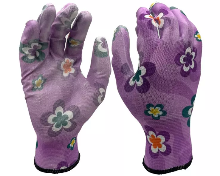 FTM Gartenhandschuh Polyester, 10/XL, Mehrfarbig, 12 Stück