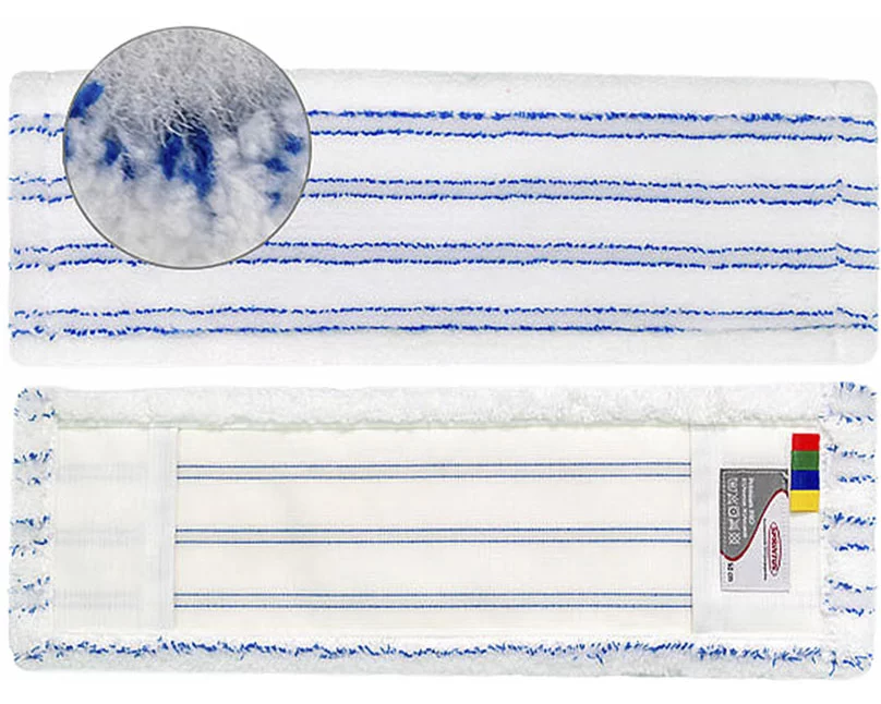 SPRiNTUS Premium PRO Mikrofasermopp 40cm weiss/ blau