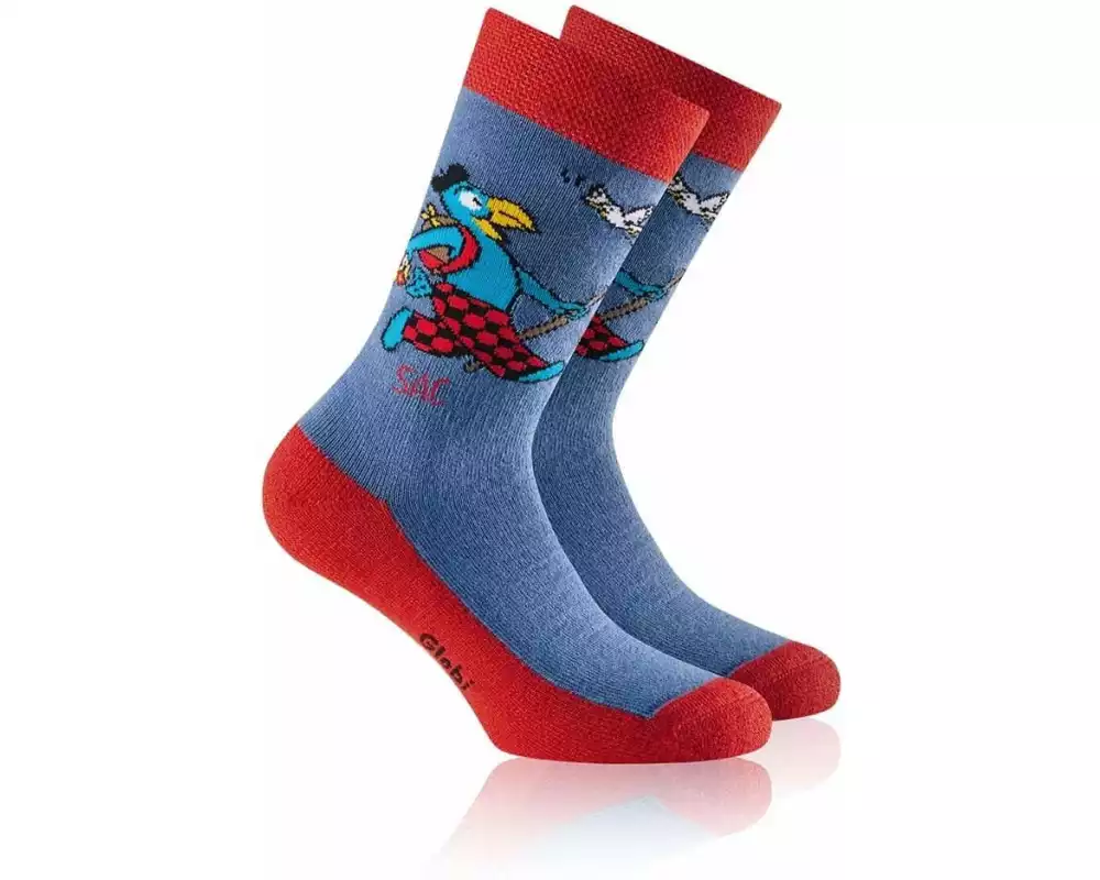 Rohner Socks SAC Globi Trekking Rot, Grösse 35-38