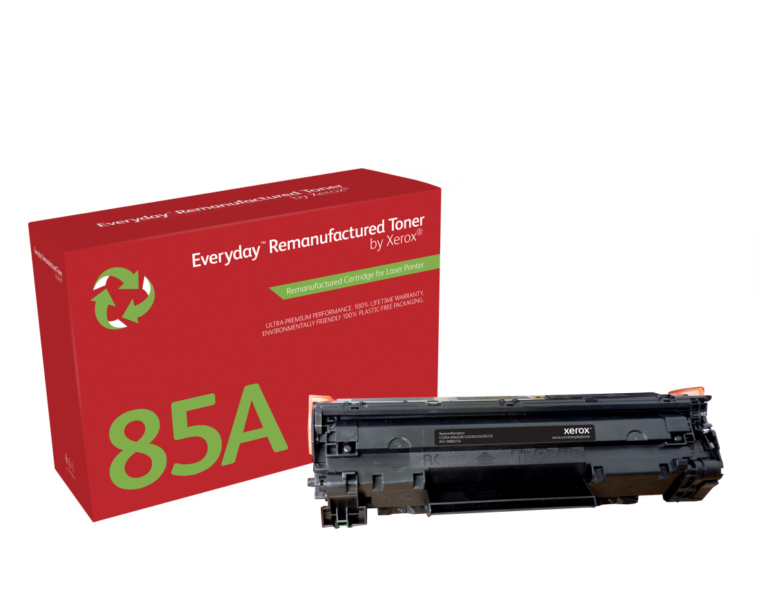 Everyday™ Mono wiederaufbereiteter Toner von Xerox, kompatibel mit HP 85A (CE285A), Standardkapazität