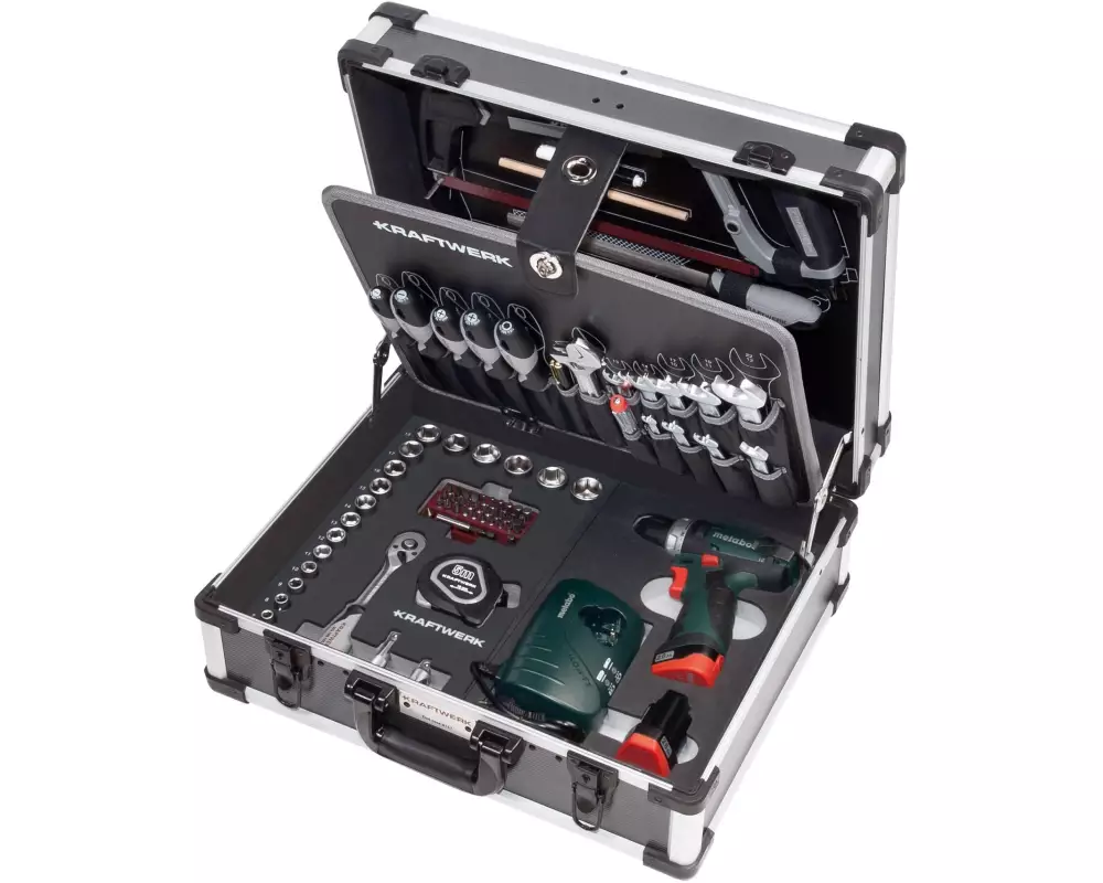Kraftwerk Werkzeugkoffer B147 100-teilig