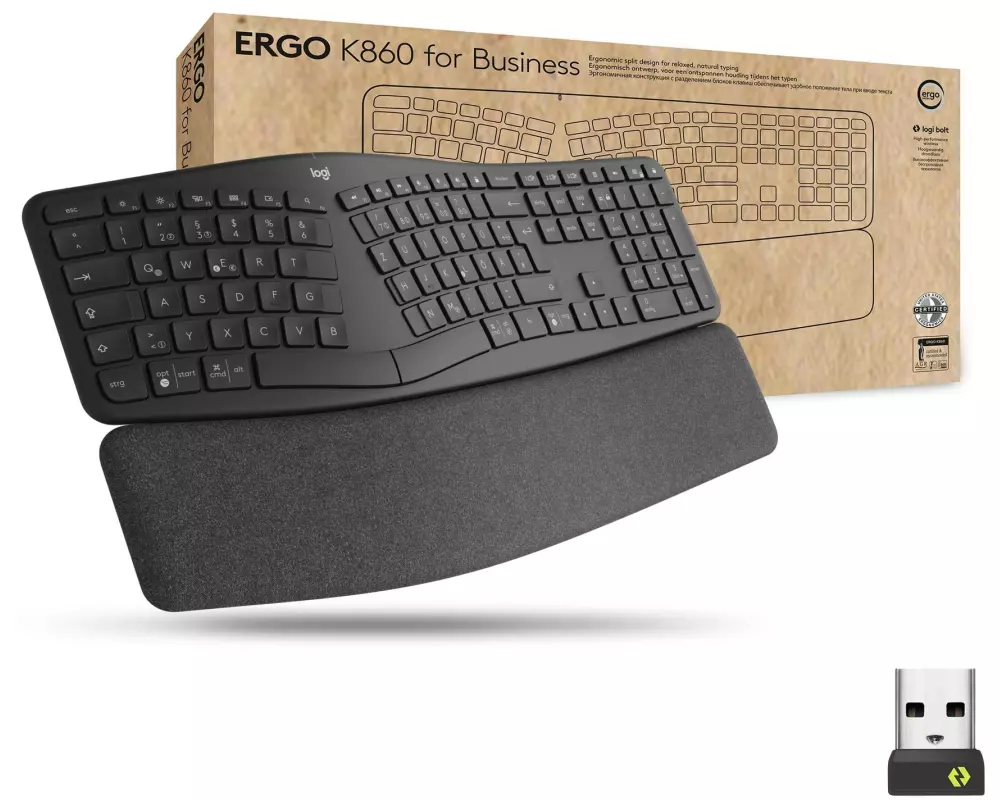 Logitech Tastatur K860 for Business