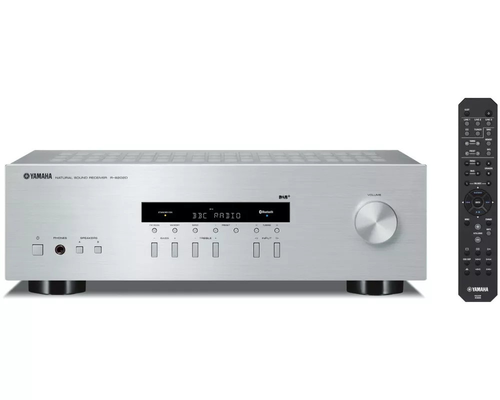 Yamaha Stereo-Receiver R-S202DAB Silber