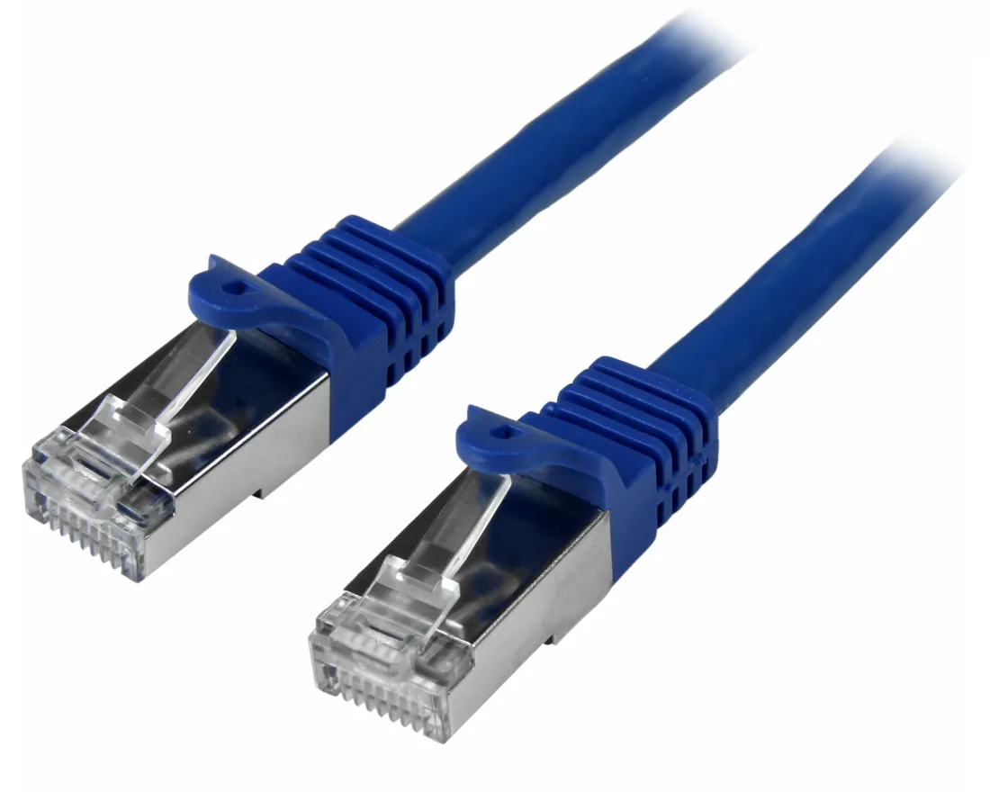StarTech.com N6SPAT3MBL Netzwerkkabel Blau 3 m Cat6 SF/UTP (S-FTP)