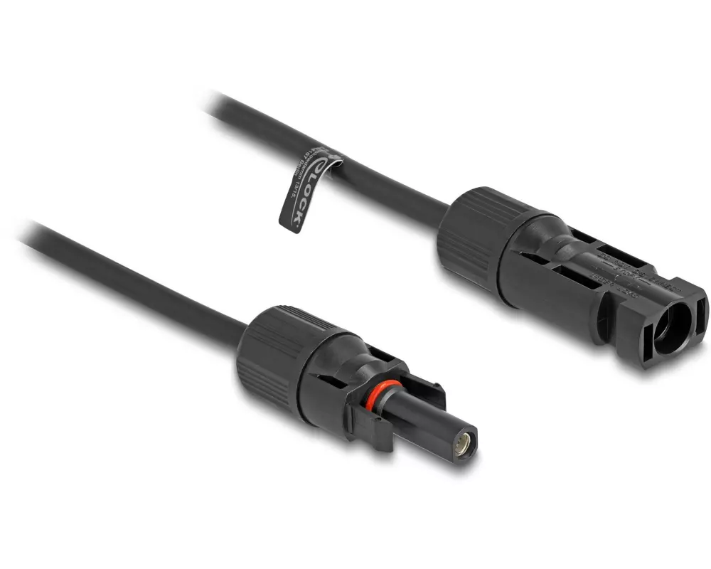 Delock Anschlusskabel DL4 Stecker zu Buchse 4 mm², 2 m