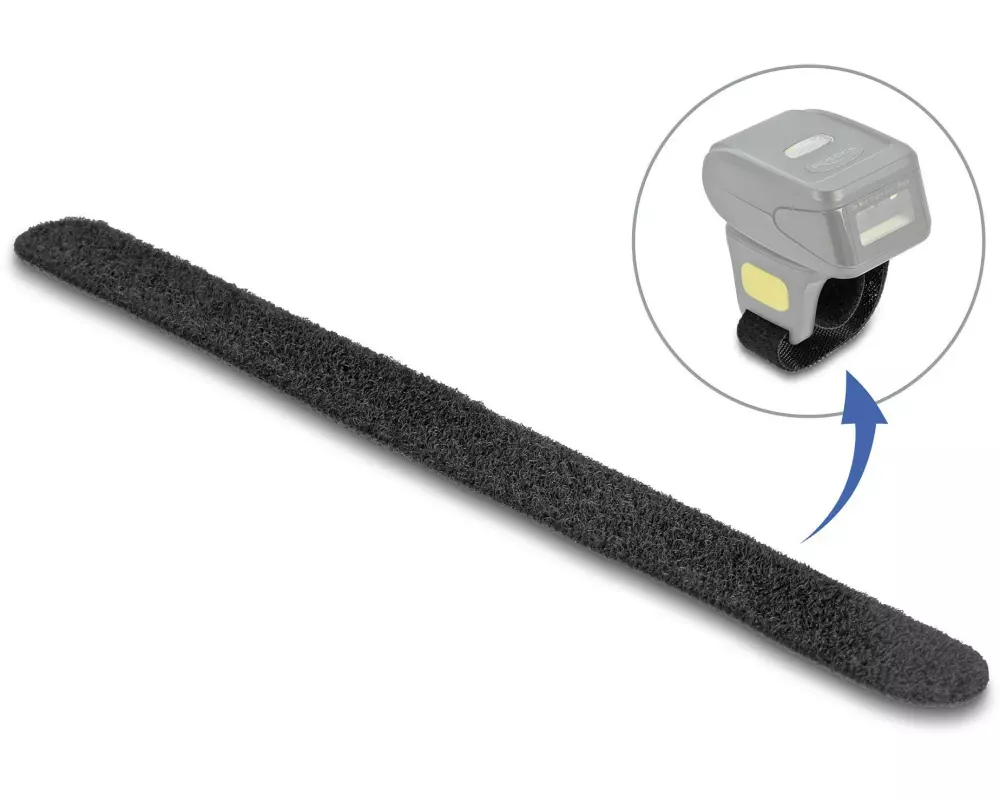 Delock Klettband für Ringscanner 90508