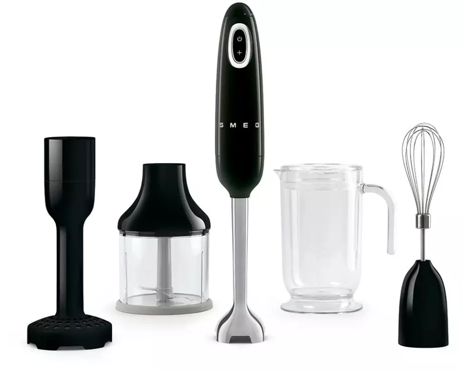 SMEG Stabmixer 50's Style HBF22BLEU Schwarz